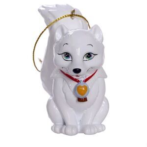 NWT Elf on the shelf pet Arctic Fox Christmas tree ornament